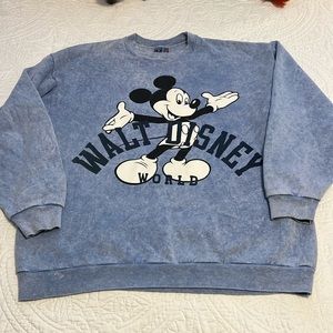Vintage Walt Disney World Mickey Mouse Crewneck Sweatshirt